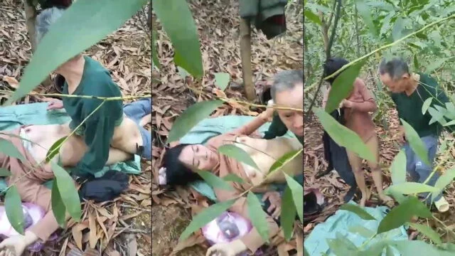 Cụ có tuổi mà vẫn máu đưa vào rừng chịch luôn