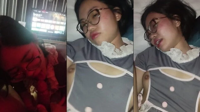 Em sinh viên kính cận dâm em còn mặc quần xẻ đáy