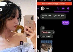 Lộ clip chat sex Phương Uyên với bạn trai