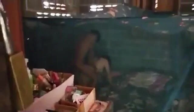 Nghe tiếng động lạ vào xem thử phát hiện thằng em họ háo hức đụ chị gái quên đóng cửa